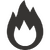 火の玉のアイコン素材2